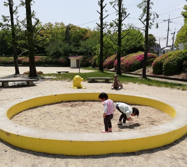 牧野公園 砂場