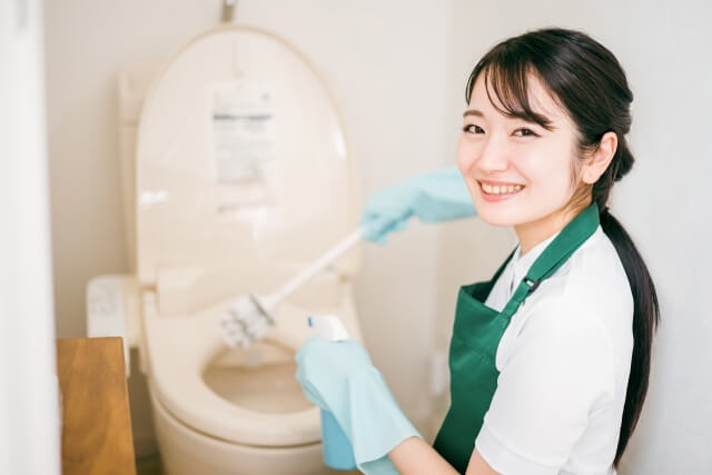 トイレ掃除で運気アップ